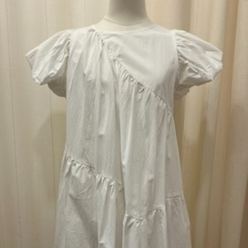 &merci - Diagonal Seam Bubble Dress